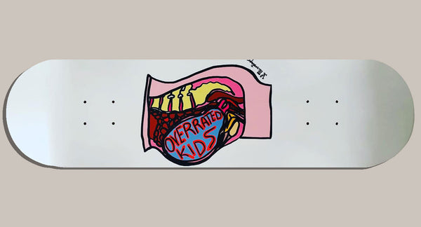 Overrated Kids Skateboard Deck